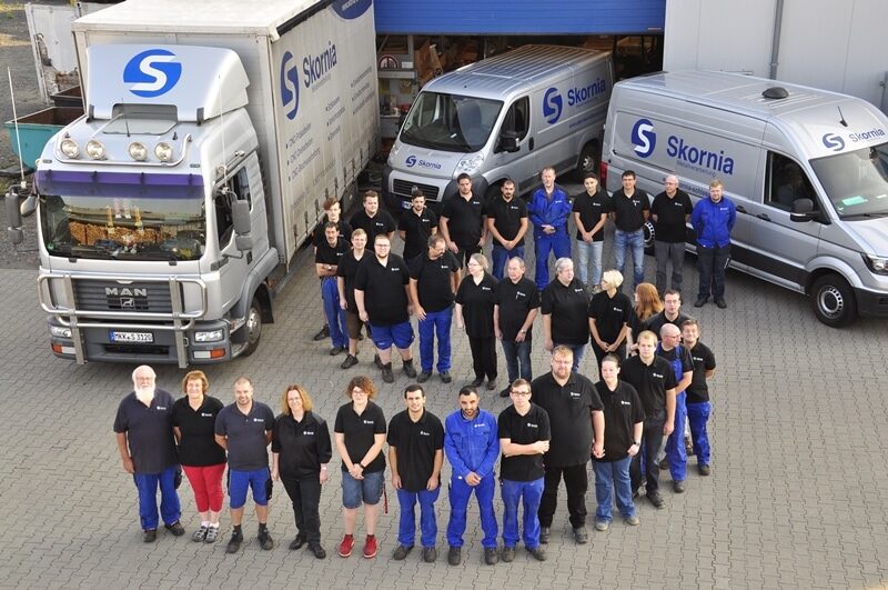Das Team der Skornia Metallverarbeitung